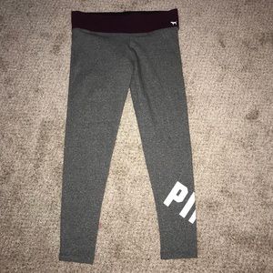 NWOT Victoria’s Secret Pink Yoga Leggings